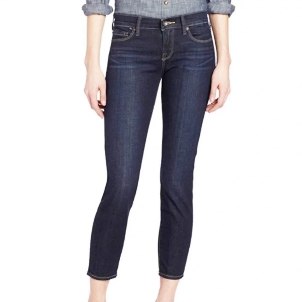 𝅺LUCKY Brand Sofia Crop Jeans Dark Wash 27